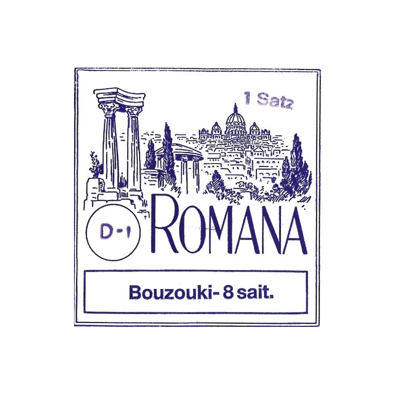 Romana struny pro Bozouki Sada