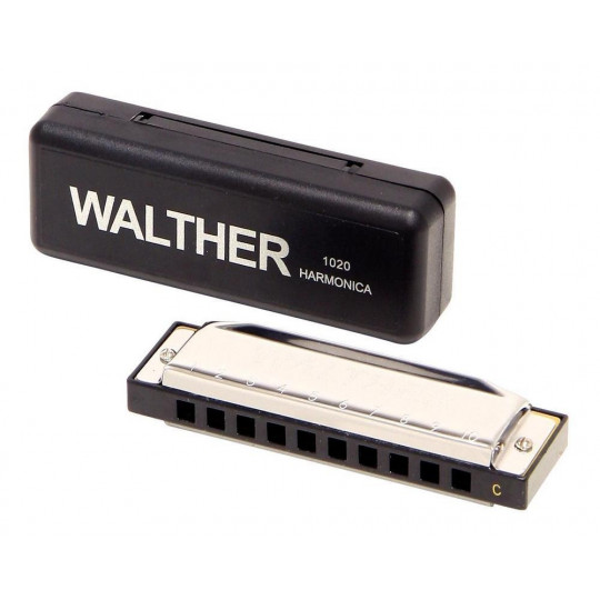 Walther Foukací harmonika Walther Richter model C – Dur