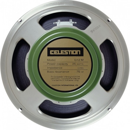 CELESTION CLASSIC G12 M - Greenback 16Ohm 25W