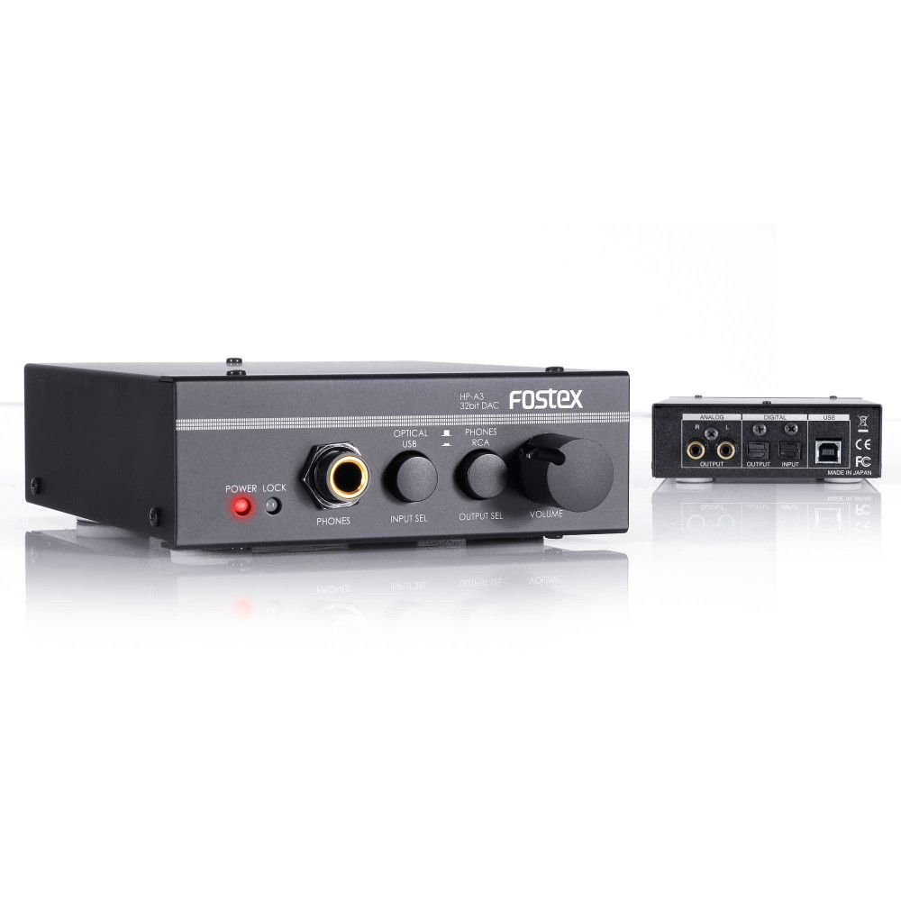 FOSTEX HP-A3 - 32bit DAC převodník - AudioWorks.cz - Hudební nástroje