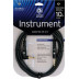 Planet Waves mono nástr.kabel úhlový jack/jack, 3 m