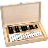 GOLDON - chromatický metalofon v dřevěném boxu - 25 kamenů (11085)