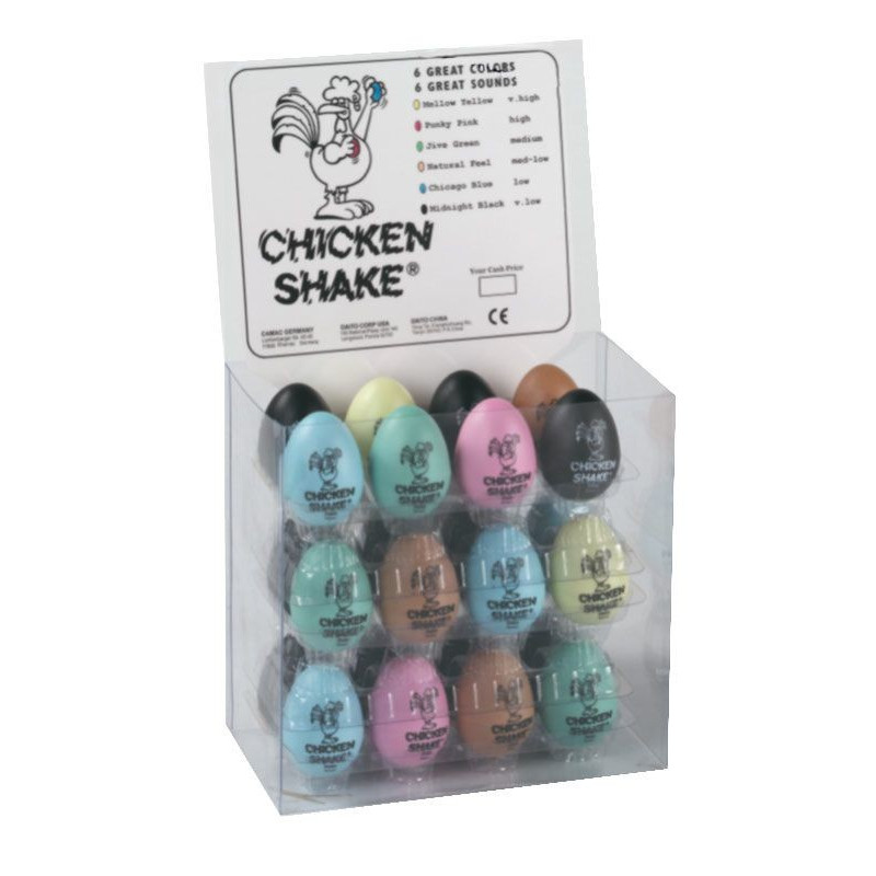 GOLDON - Chicken Shaker různé barvy - 24 kusů (33756)