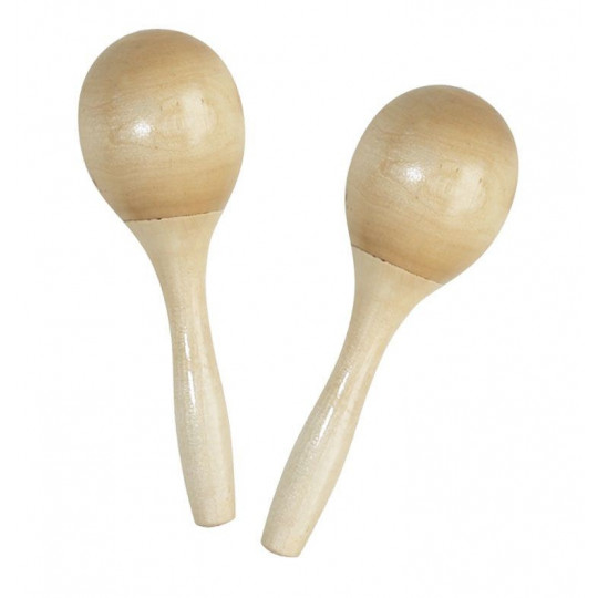 GOLDON - Maracas dřevěné - 14cm (33803)