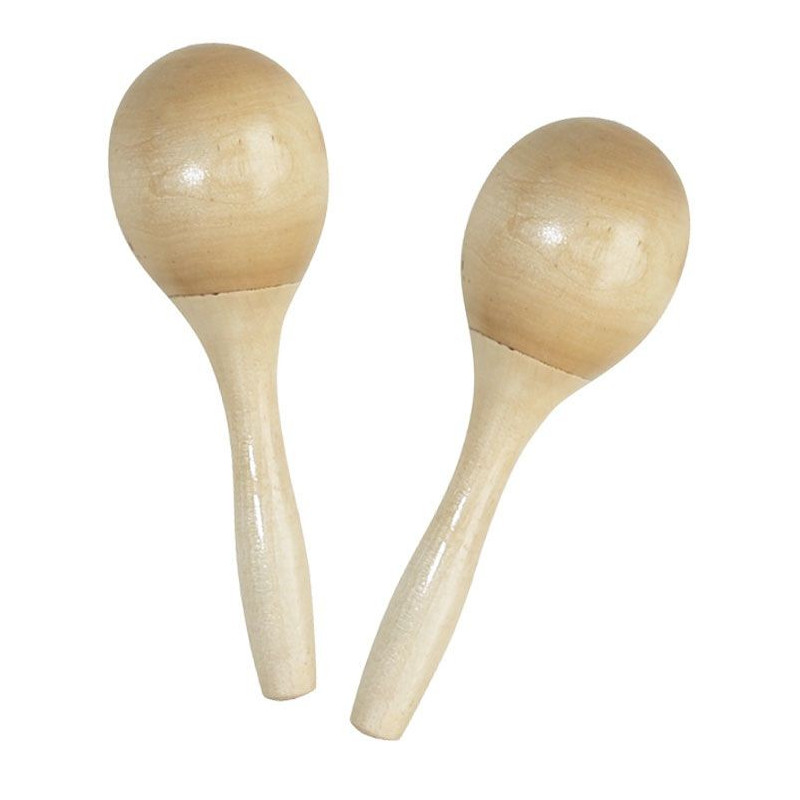 GOLDON - Maracas dřevěné - 14cm (33803)