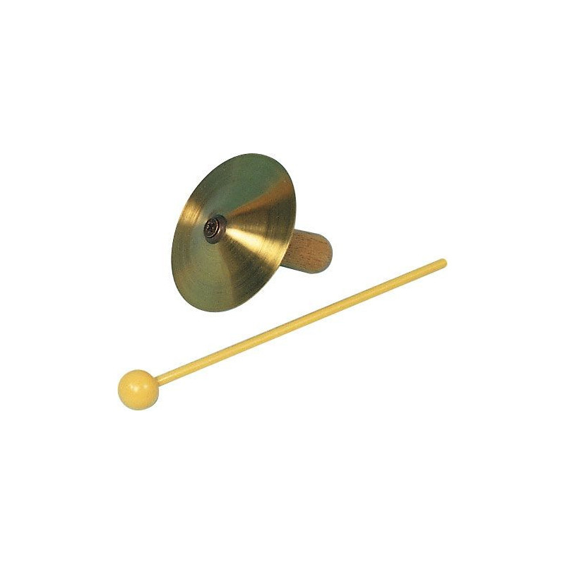 GOLDON - prstové činelky 6,7cm s rukojetí - mosazné (34020)