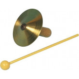 GOLDON - prstové činelky 6,7cm s rukojetí - mosazné (34020)