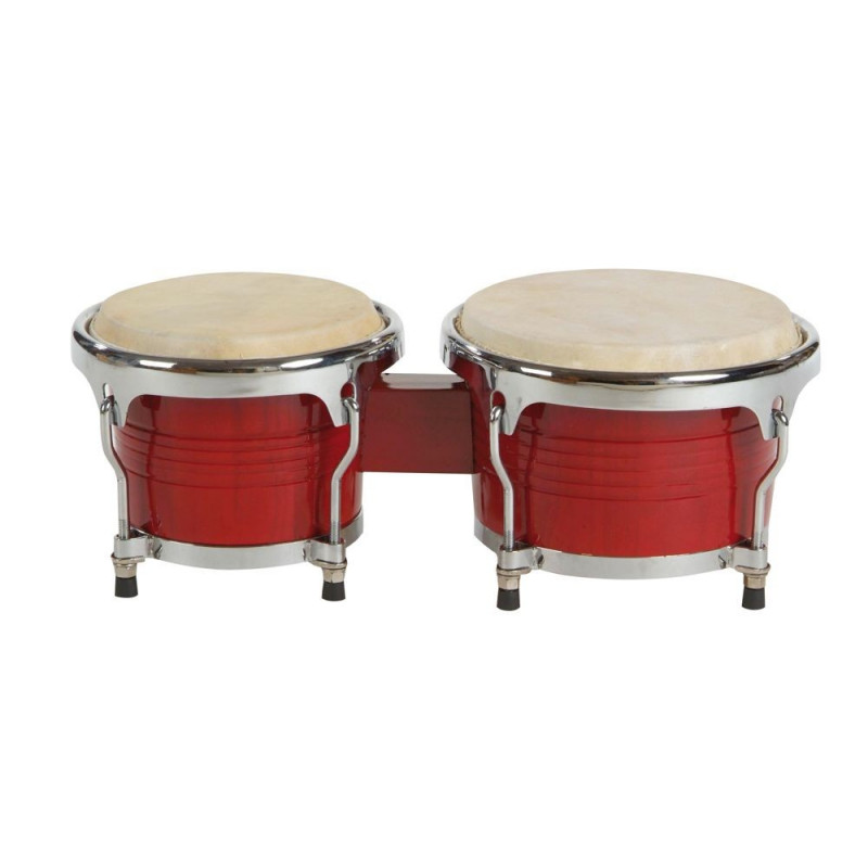 GOLDON - bonga profesionální 7” a 8,5” - barva červená (38060)