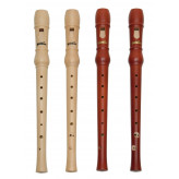 GOLDON - sopránová zobcová flétna dřevěná - typ německý, barva přírodní (42060)