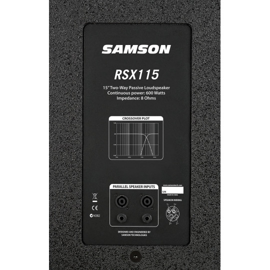 Samson RSX115 - pasivní reprobox 600W