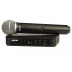 Shure bezdrátový mikrofonní systém, BLX4E + ruční mikrofon PG58 pro nazvučení zpěvu, nebo mluveného slova.
