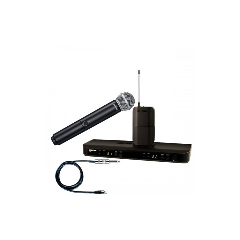 SHURE BLX1288E/SM58 - SMW kombo, BLX88E, BLX1 + WA302 a SM58