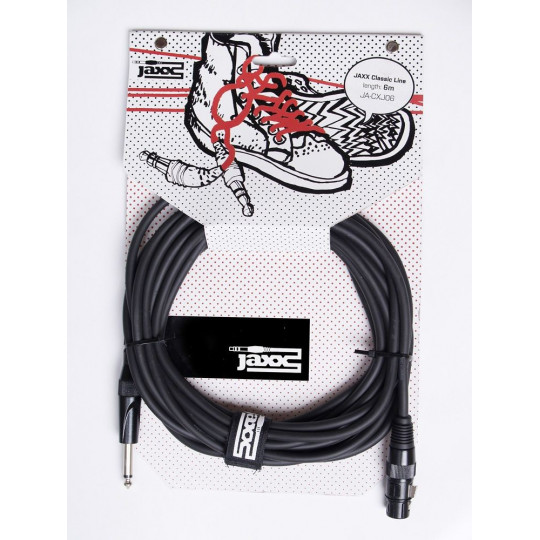 JAXX JA-CXJ06 - mikrofonní kabel XLR jack 6m