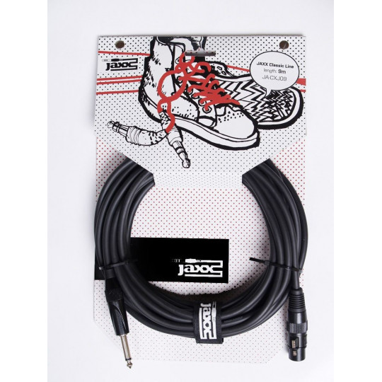 JAXX JA-CXJ09 - mikrofonní kabel XLR jack - 9m