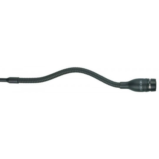 SHURE MX202BP/C - mikr. husí krk napájený bat., kardiod.,černý