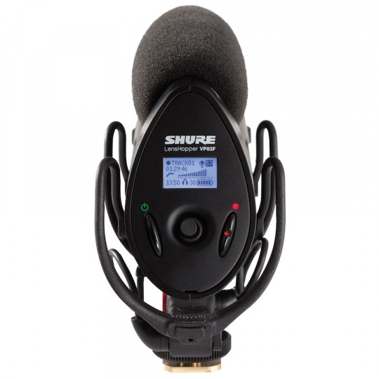 SHURE VP83F - Lens Hopper shotgun mikforon, flash recorder, LCD