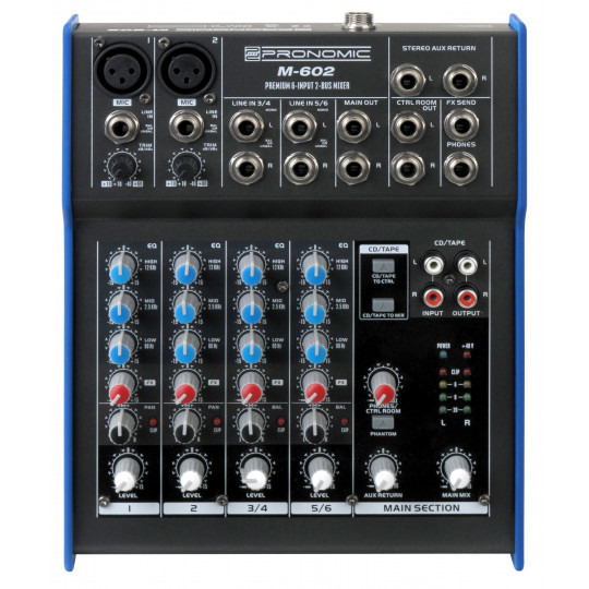 Pronomic M-602 - mixážní pult