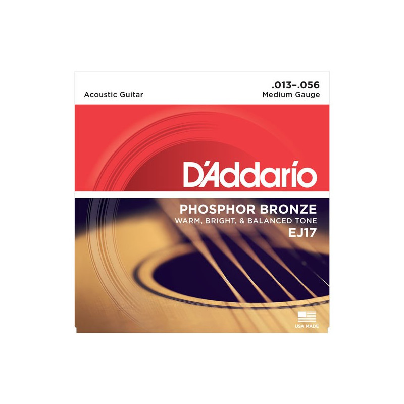 D'Addario EJ17 - struny pro akustickou kytaru D'Addario EJ17 - struny pro akustickou kytaru