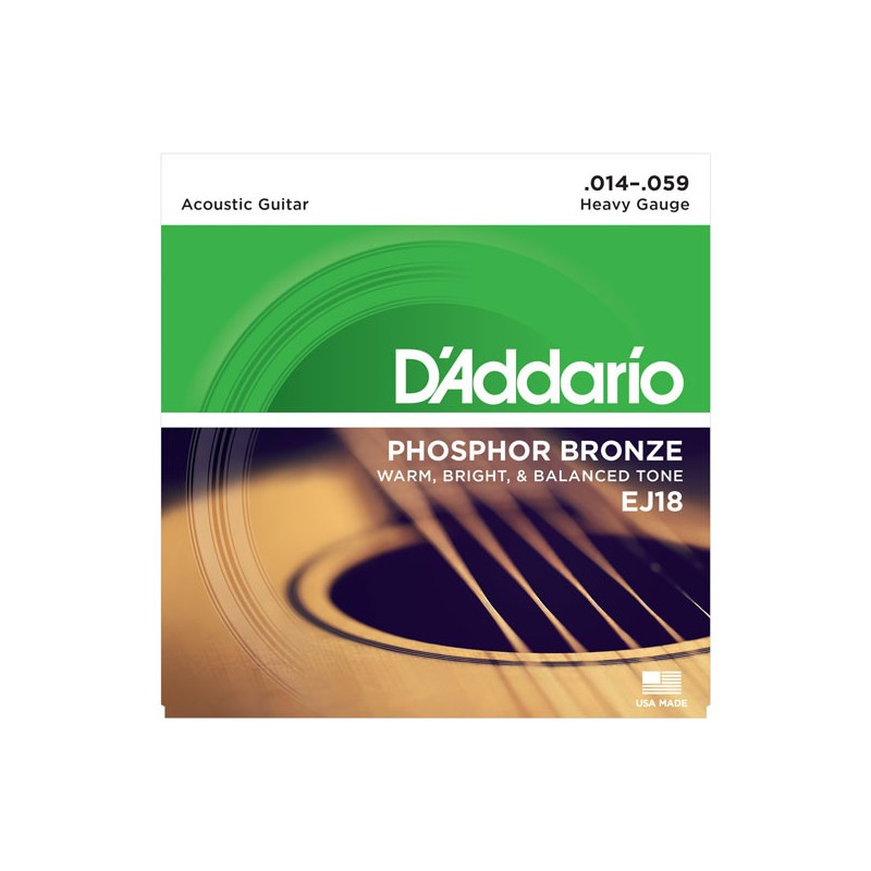 D'Addario EJ18 - struny pro akustickou kytaru