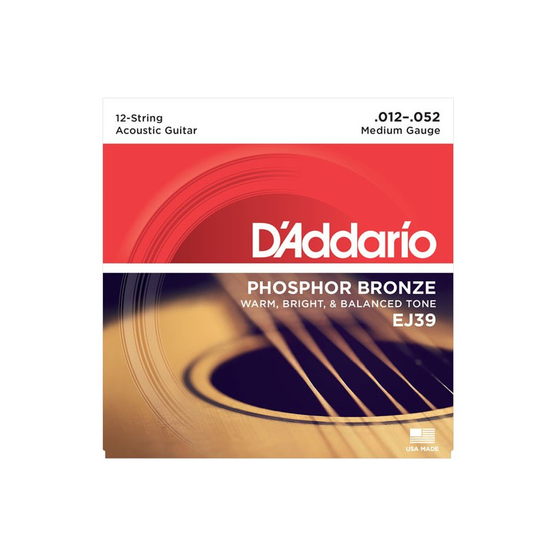 D'Addario EJ39 - struny pro akustickou kytaru