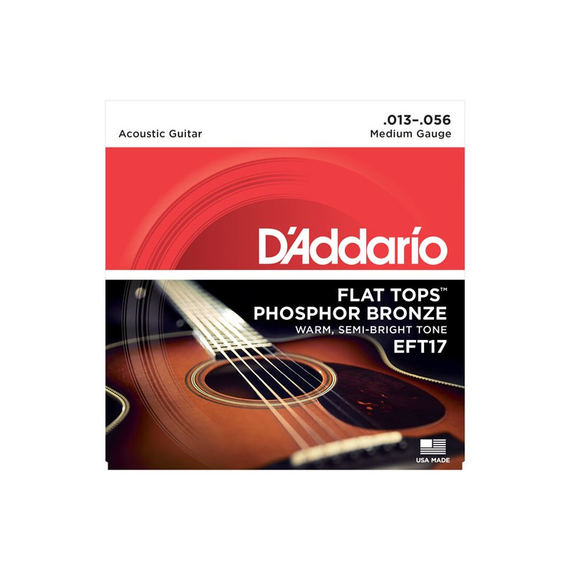 D'Addario EFT17 - struny pro akustickou kytaru