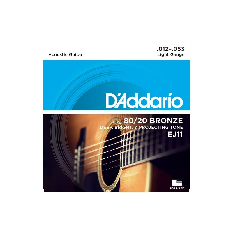 D'Addario EJ11 - struny pro akustickou kytaru