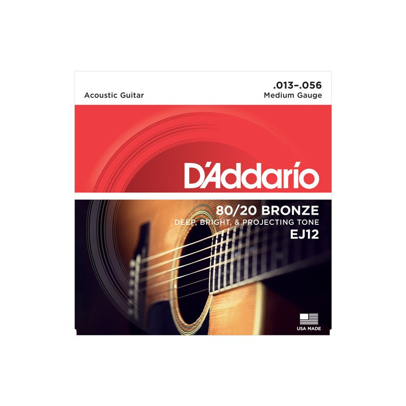 D'Addario EJ12 - struny pro akustickou kytaru