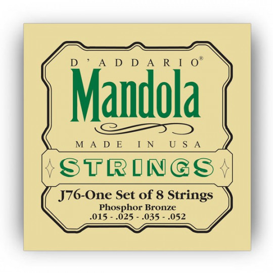 D'Addario J76 - STRUNY NA MANDOLU