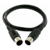 MIDI kabel, délka 2m, barva černá