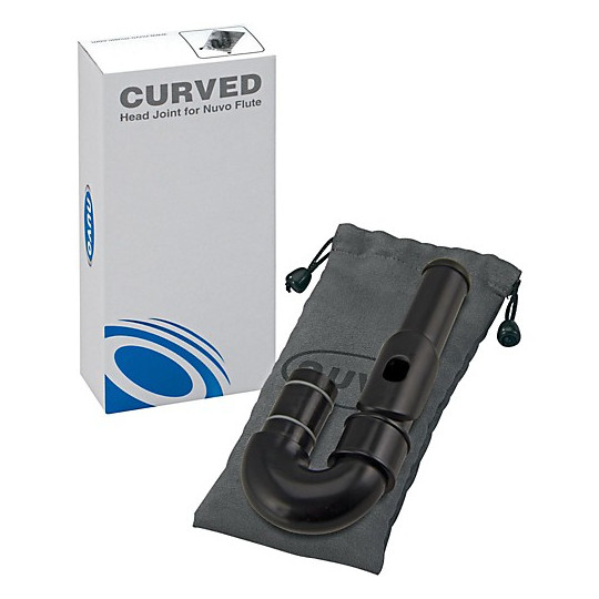 NUVO Curved Head Joint Black - jFlute rozšířovací kit