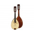 Tradiční portugalská mandolina s celomasivním korpusem.