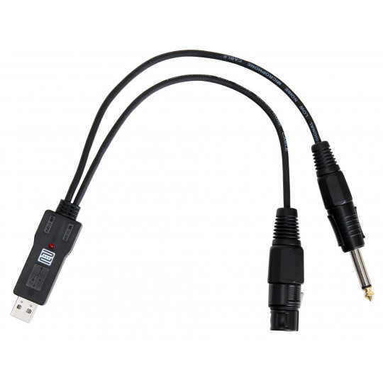 Proline USB - Jack, XLR audio převodník