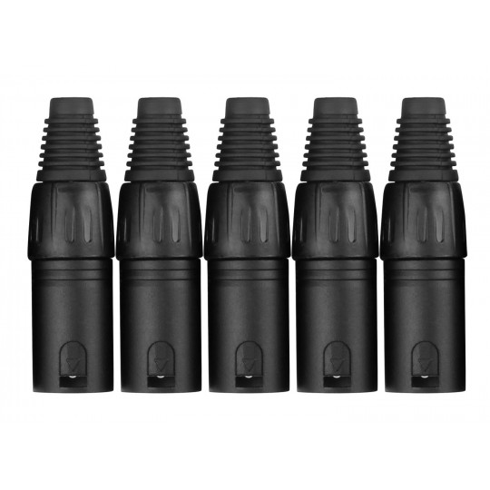 PROLINE XLR male konektor - set 5ks