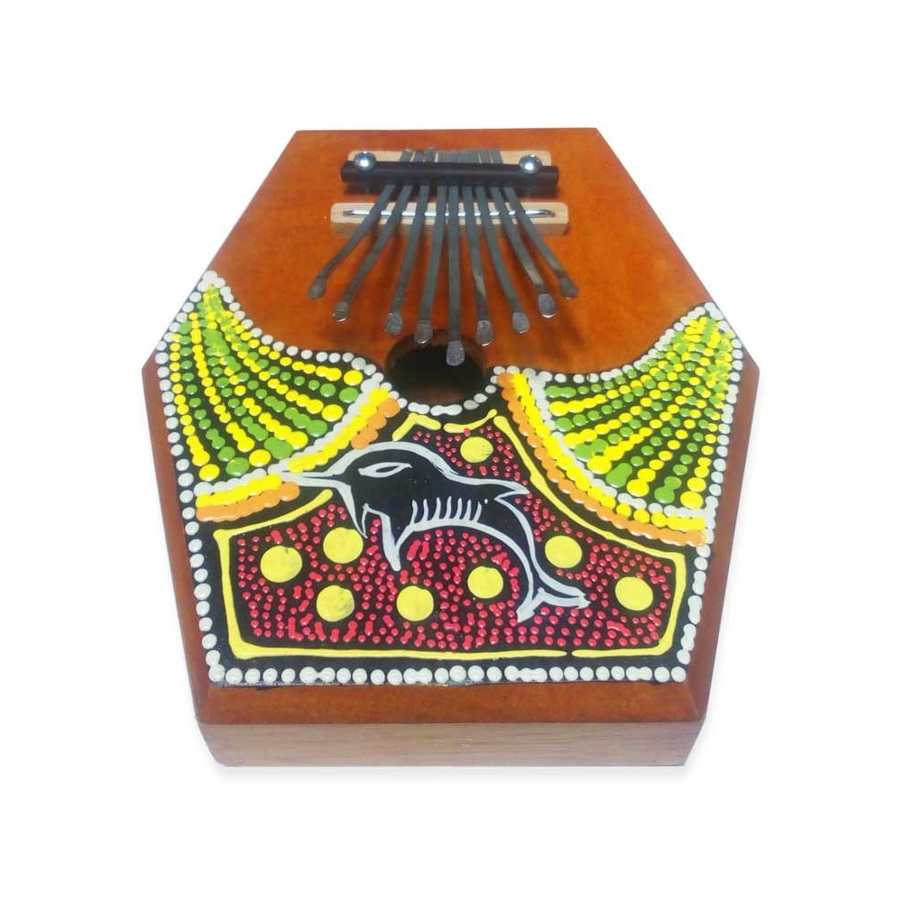 Etno kalimba dřevo AudioWorks.cz Hudební nástroje