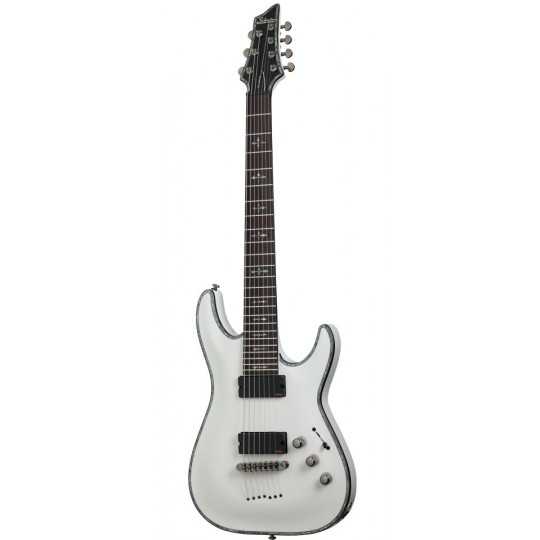 SCHECTER C7 Hellraiser WHT