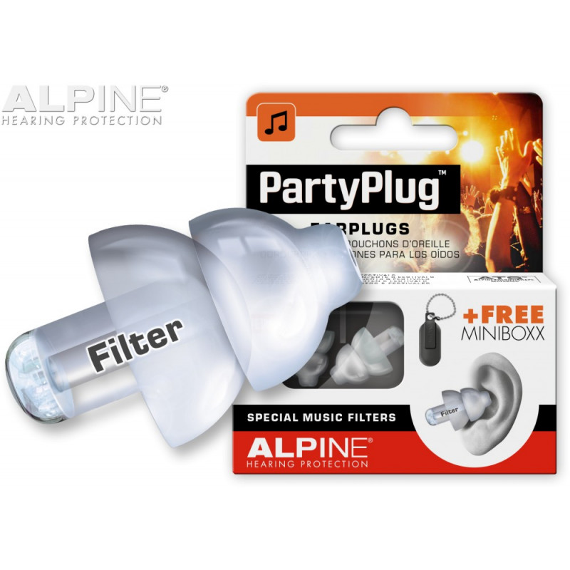 ALPINE PartyPlug Transparent