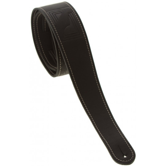 Fender Monogram Leather Strap, Black