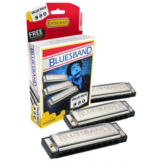 HOHNER Blues Band ValuePack (C-, G-, A-major)