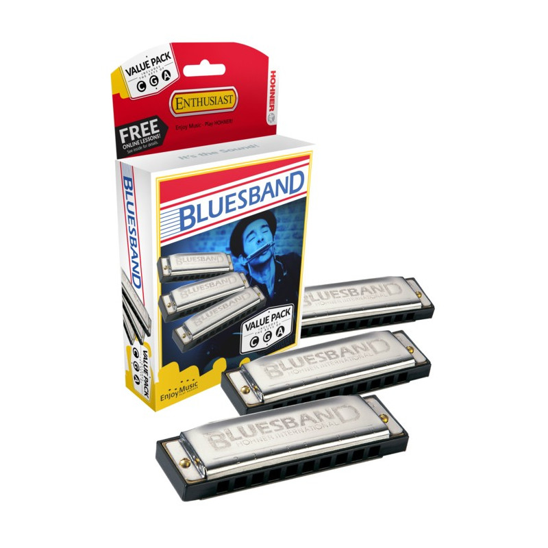 HOHNER Blues Band ValuePack (C-, G-, A-major)