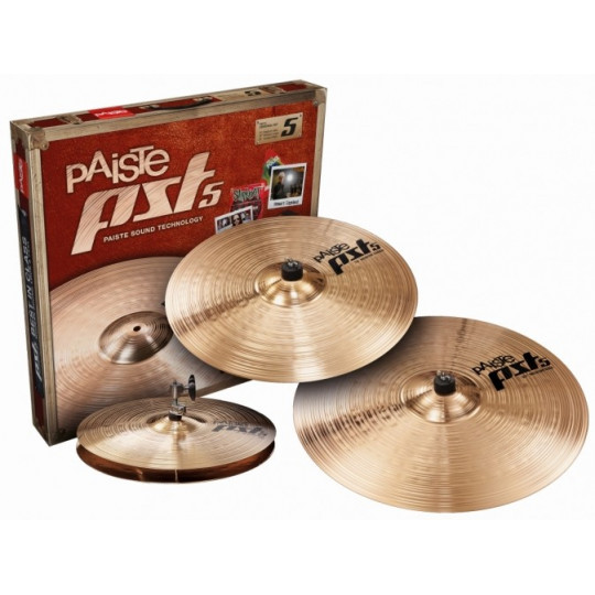 PAISTE PST 5 NEW ROCK SADA 14/16/20"+GIGBAG V KARTONU