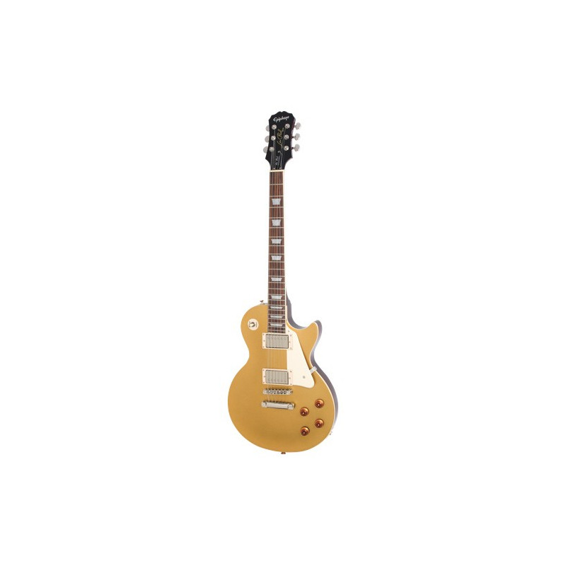 Epiphone LP Standard Met. Gld Ch Hdwe METALLIC GOLD Epiphone LP Standard Met. Gld Ch Hdwe METALLIC GOLD