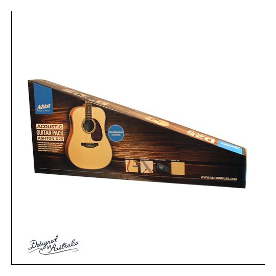 Ashton  D25 BK Pack 2014  - kytara dreadnought