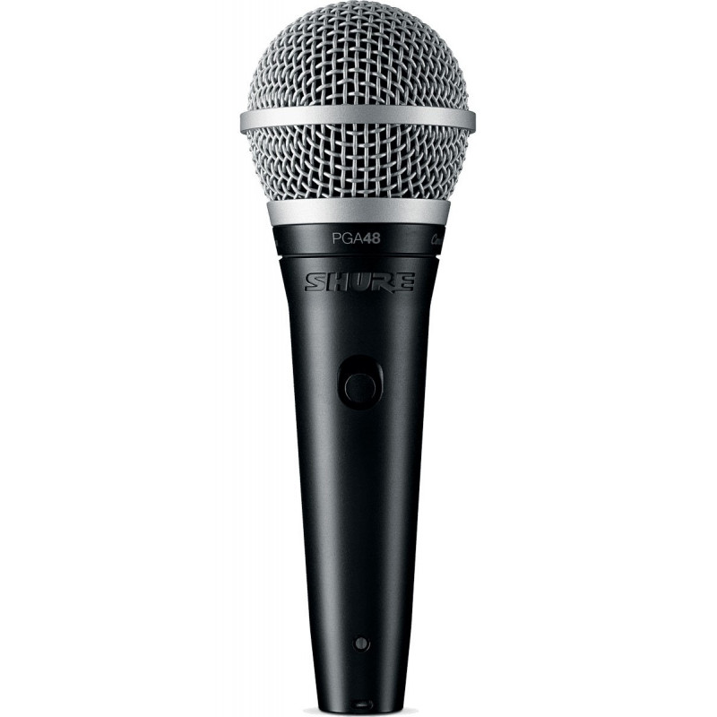 SHURE PGA48-QTR-E - DYNAMICKÝ MIKROFON PRO ŘEČ A ZPĚV, XLR-QTR () (X)