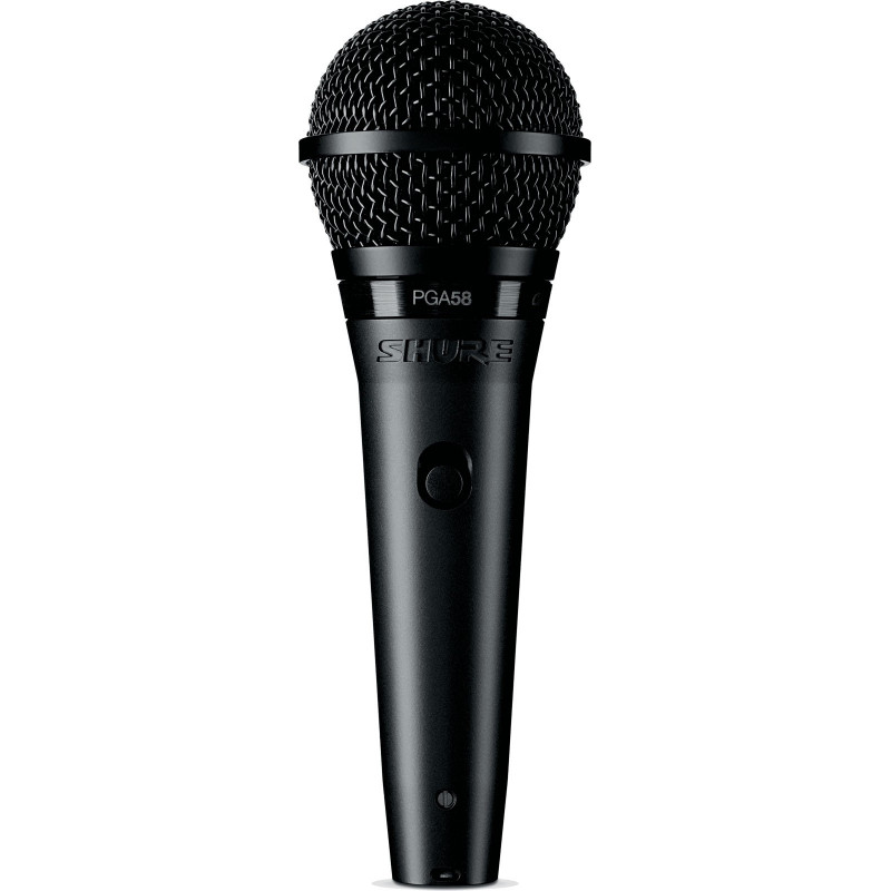 SHURE PGA58-QTR-E - DYNAMICKÝ  MIKROFON PRO ZPĚV , XLR-QTR () (X)