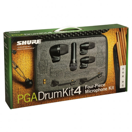 SHURE PGADRUMKIT4 - SADA PRO BICÍ. 2* PGA56, 1*PGA57, 1*PGA52  () (X)