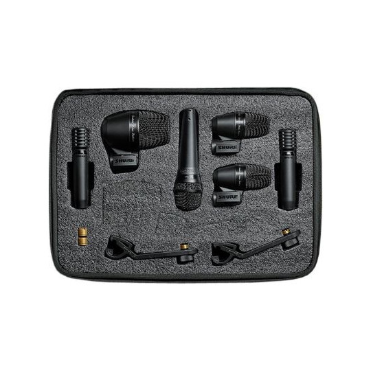 SHURE PGADRUMKIT6 - SADA PRO BICÍ. 2* PGA56, 1*PGA57, 1*PGA52, 2*PGA81  () (X)