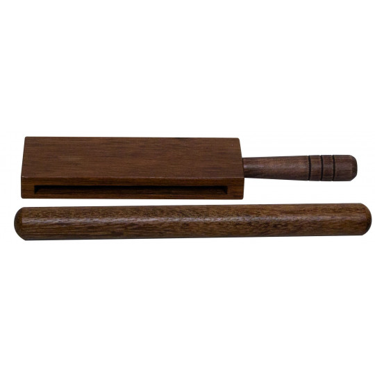 GOLDON - Woodblok s držadlem a paličkou (10890)
