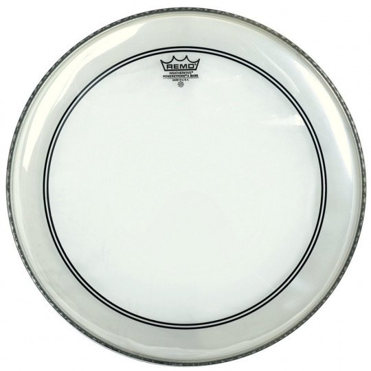 Remo Powerstroke 3 Transparentní Bass drum 22&quot; P3-1322-C2