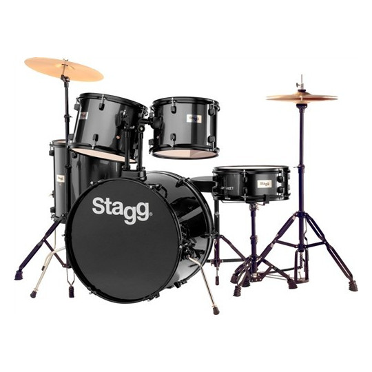 Stagg TIM122B BK, bicí sada, černá