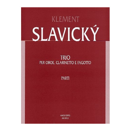 Trio pro hoboj, klarinet a fagot - Slavický Klement